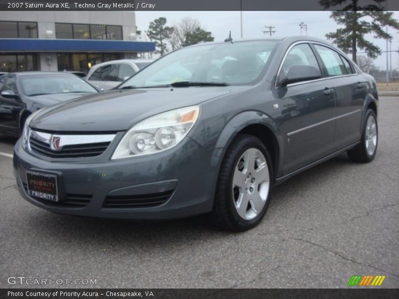Techno Gray Metallic / Gray 2007 Saturn Aura XE