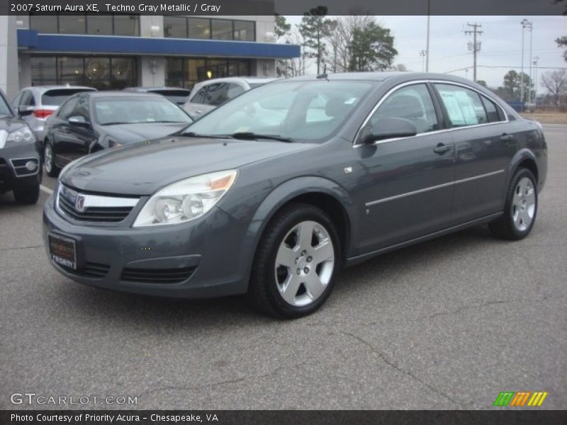 Techno Gray Metallic / Gray 2007 Saturn Aura XE