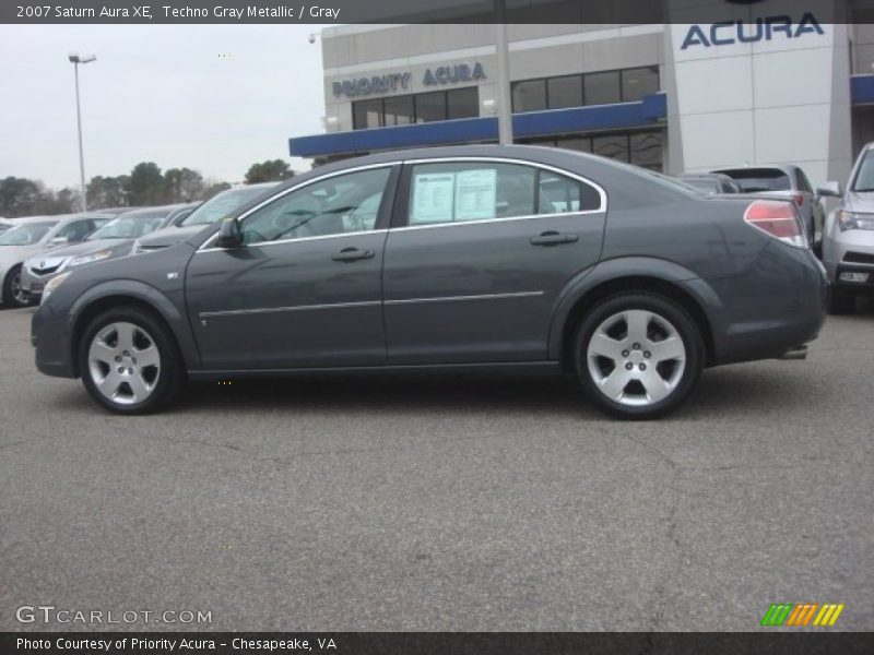 Techno Gray Metallic / Gray 2007 Saturn Aura XE