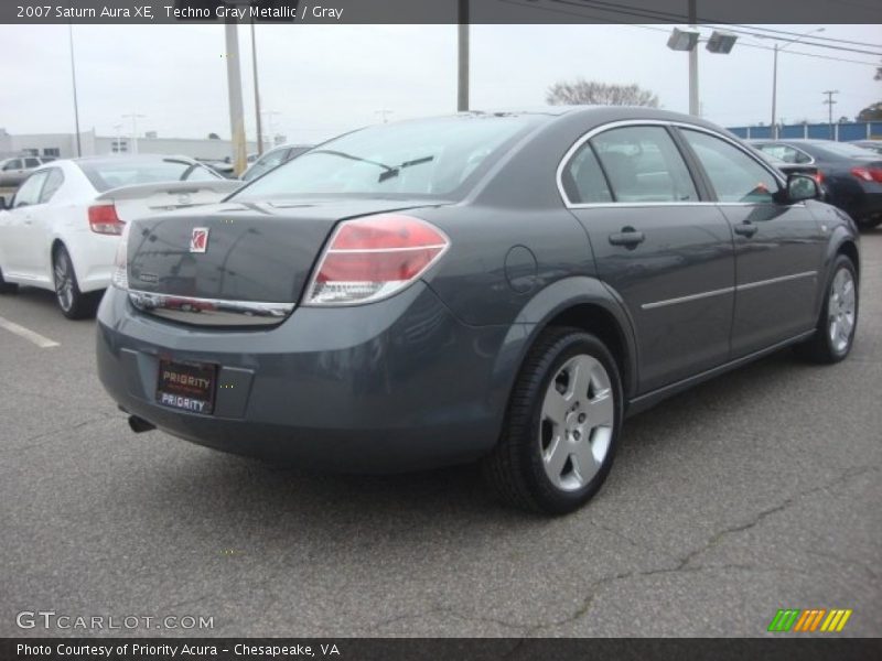 Techno Gray Metallic / Gray 2007 Saturn Aura XE