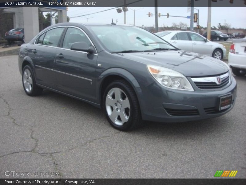Techno Gray Metallic / Gray 2007 Saturn Aura XE