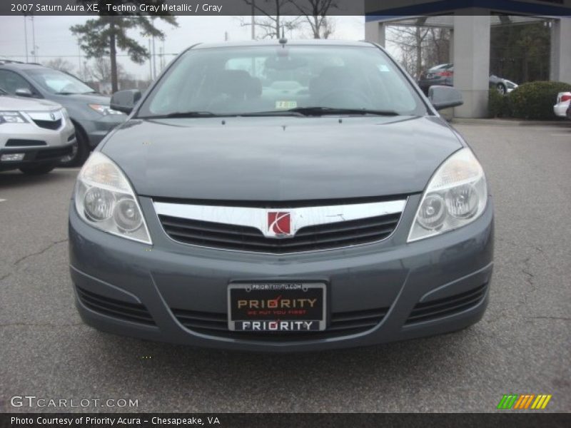 Techno Gray Metallic / Gray 2007 Saturn Aura XE