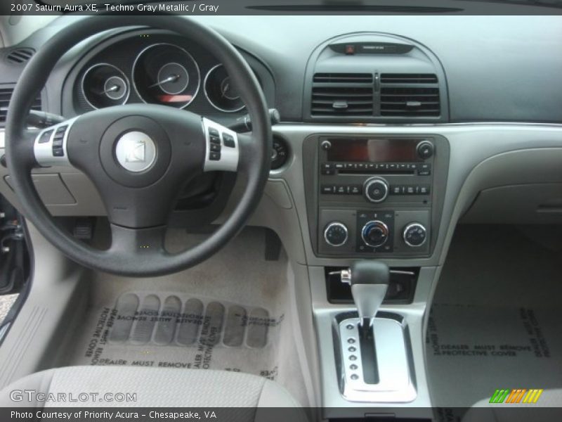 Techno Gray Metallic / Gray 2007 Saturn Aura XE