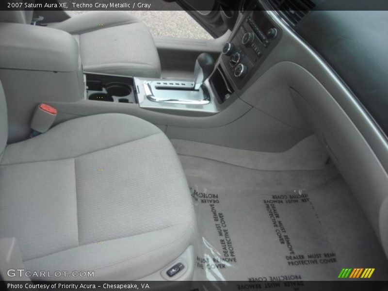 Techno Gray Metallic / Gray 2007 Saturn Aura XE