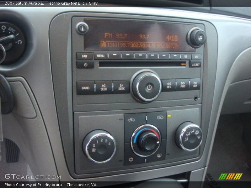Techno Gray Metallic / Gray 2007 Saturn Aura XE