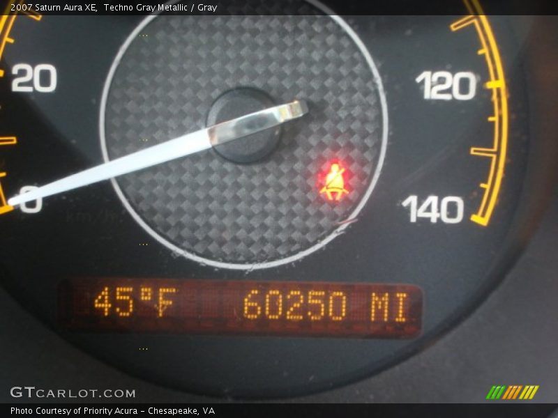 Techno Gray Metallic / Gray 2007 Saturn Aura XE