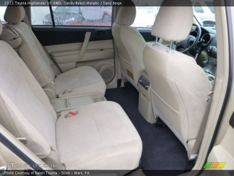 Sandy Beach Metallic / Sand Beige 2011 Toyota Highlander V6 4WD