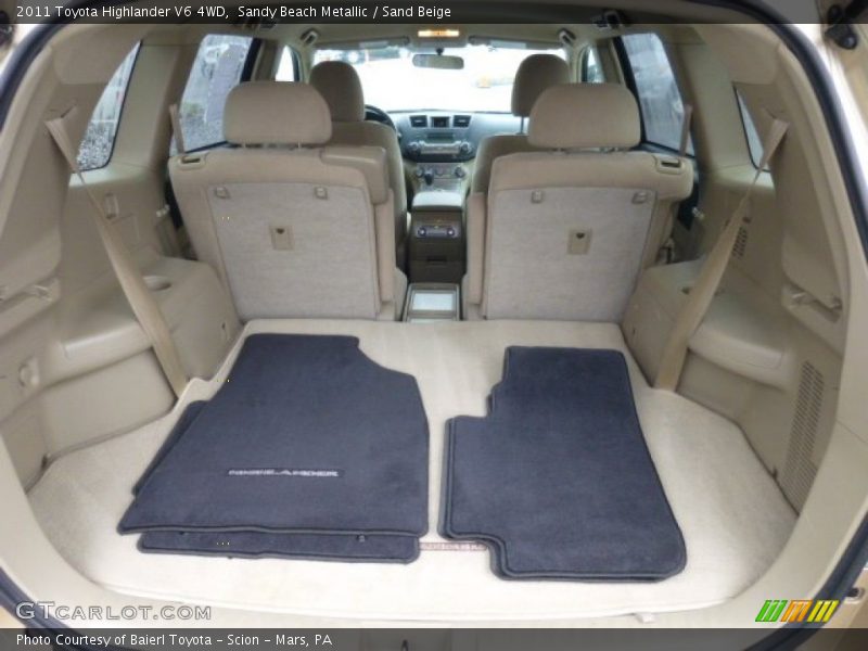 Sandy Beach Metallic / Sand Beige 2011 Toyota Highlander V6 4WD