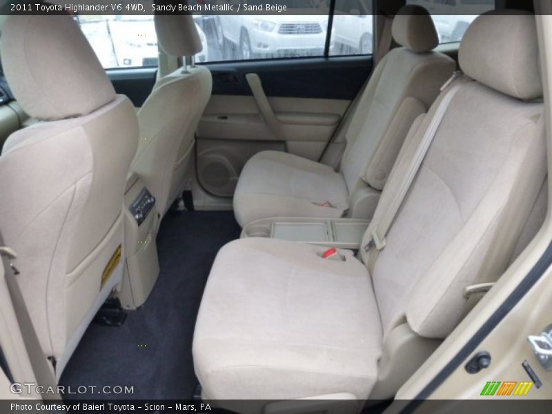 Sandy Beach Metallic / Sand Beige 2011 Toyota Highlander V6 4WD