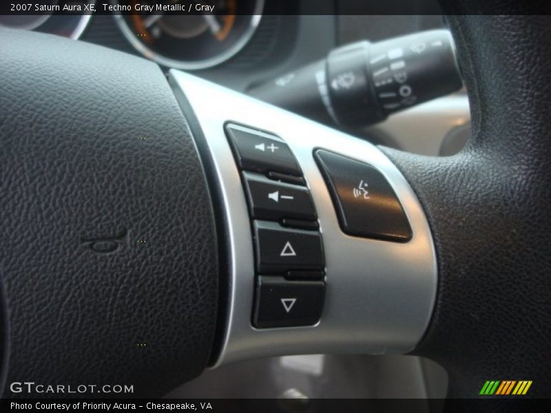Techno Gray Metallic / Gray 2007 Saturn Aura XE