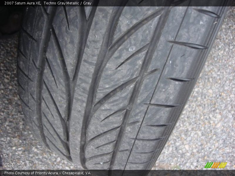 Techno Gray Metallic / Gray 2007 Saturn Aura XE
