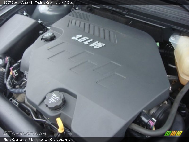 Techno Gray Metallic / Gray 2007 Saturn Aura XE
