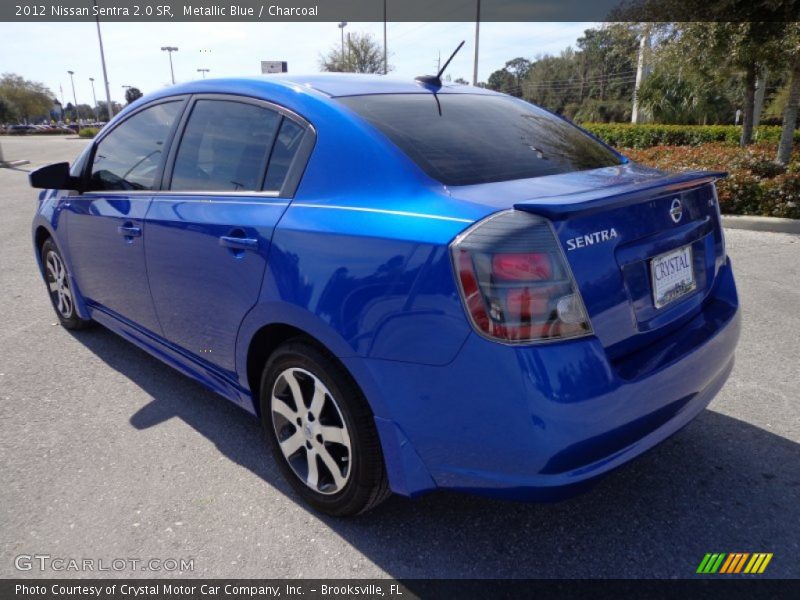 Metallic Blue / Charcoal 2012 Nissan Sentra 2.0 SR