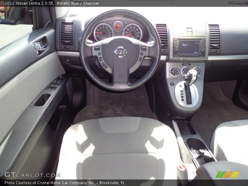 Metallic Blue / Charcoal 2012 Nissan Sentra 2.0 SR