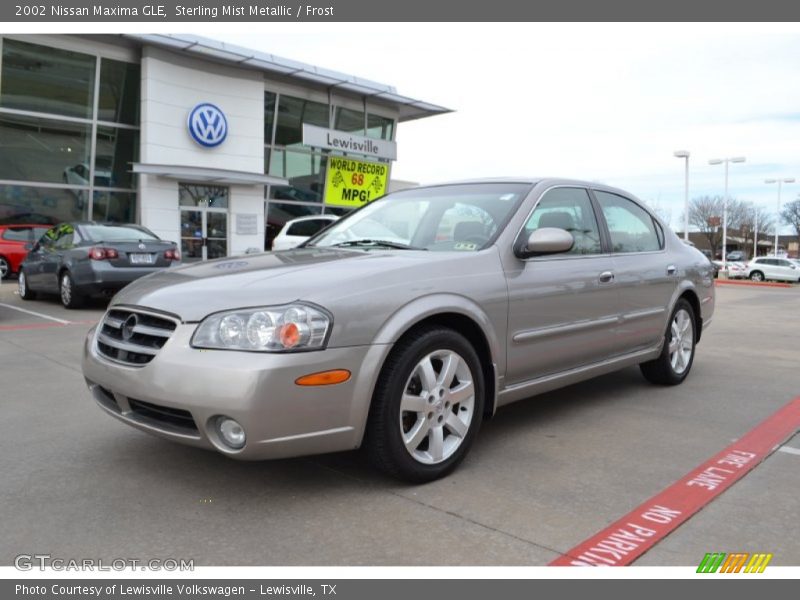 Sterling Mist Metallic / Frost 2002 Nissan Maxima GLE