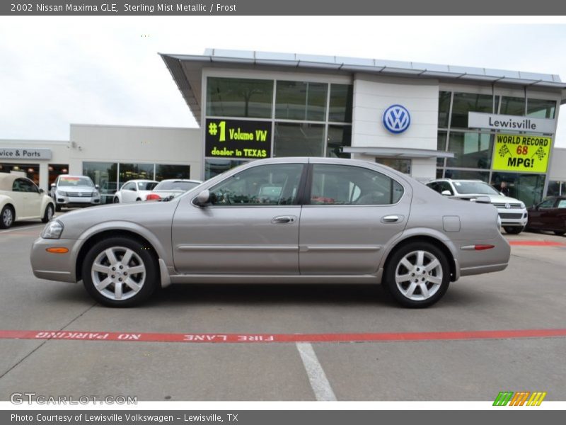 Sterling Mist Metallic / Frost 2002 Nissan Maxima GLE
