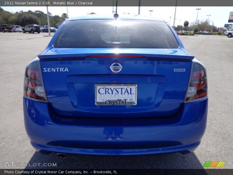 Metallic Blue / Charcoal 2012 Nissan Sentra 2.0 SR