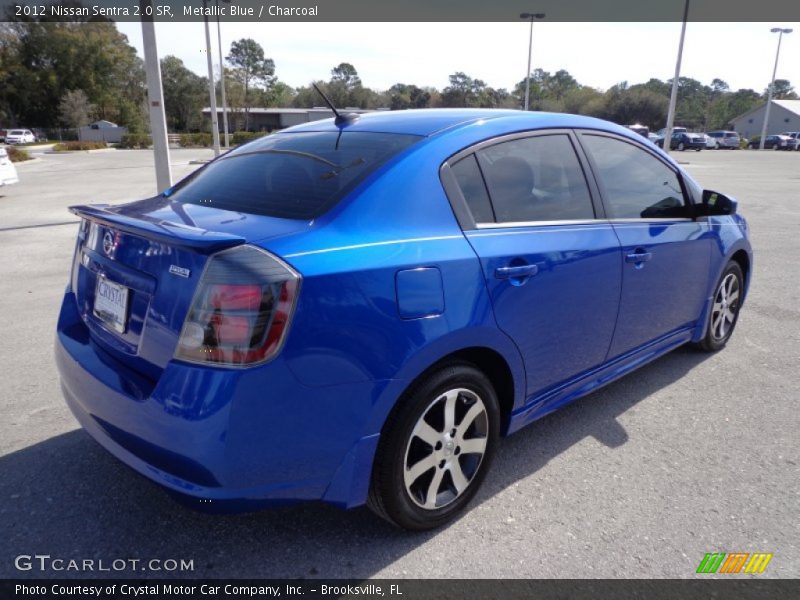Metallic Blue / Charcoal 2012 Nissan Sentra 2.0 SR