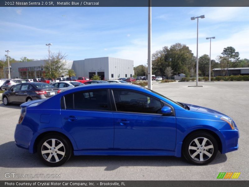 Metallic Blue / Charcoal 2012 Nissan Sentra 2.0 SR