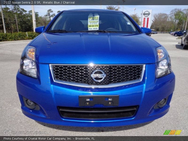 Metallic Blue / Charcoal 2012 Nissan Sentra 2.0 SR