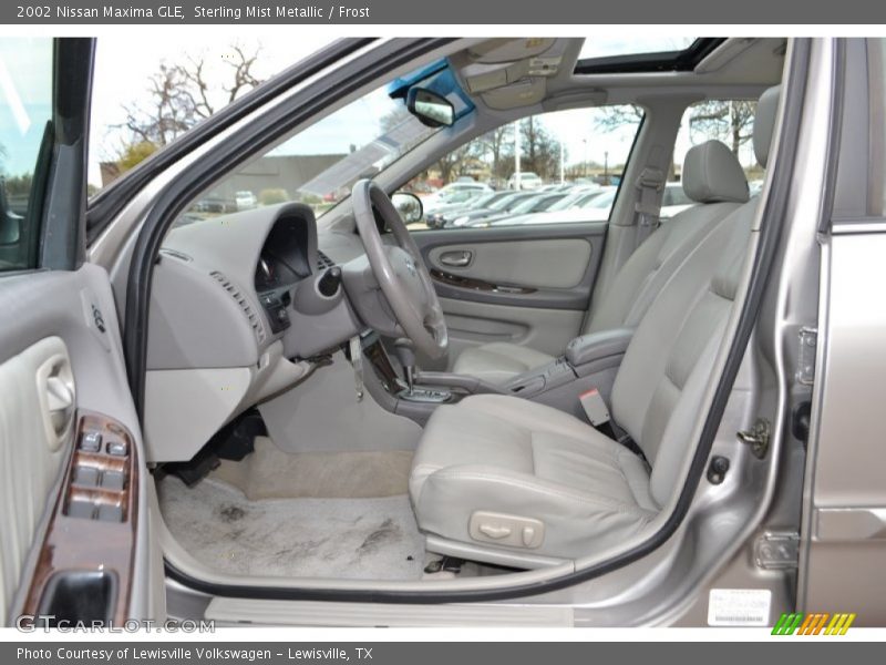 Sterling Mist Metallic / Frost 2002 Nissan Maxima GLE