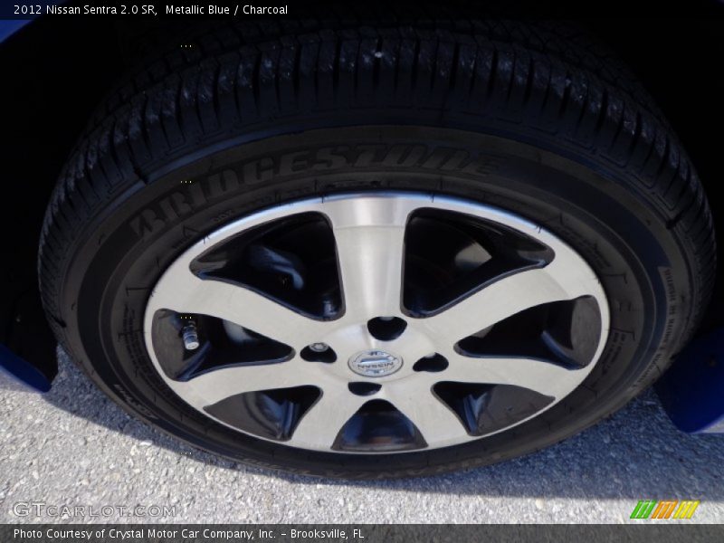 Metallic Blue / Charcoal 2012 Nissan Sentra 2.0 SR