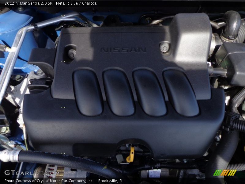 Metallic Blue / Charcoal 2012 Nissan Sentra 2.0 SR