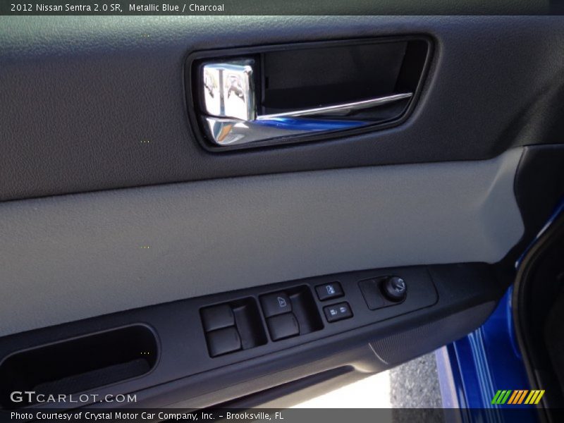 Metallic Blue / Charcoal 2012 Nissan Sentra 2.0 SR