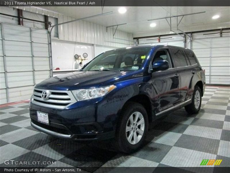 Nautical Blue Pearl / Ash 2011 Toyota Highlander V6