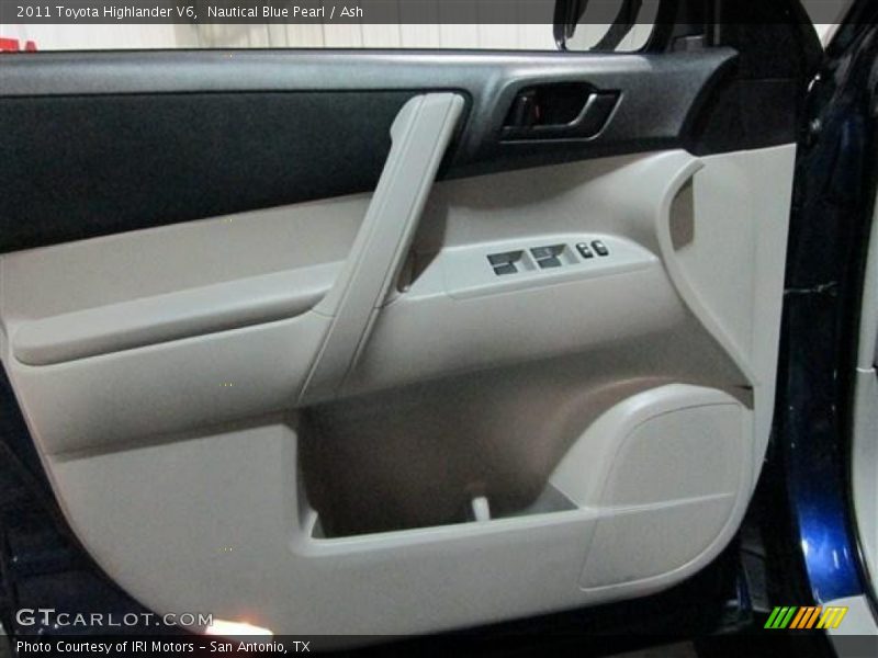 Nautical Blue Pearl / Ash 2011 Toyota Highlander V6