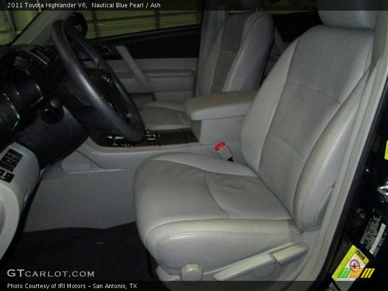 Nautical Blue Pearl / Ash 2011 Toyota Highlander V6