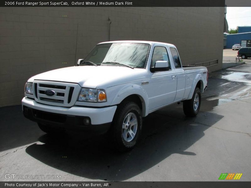 Oxford White / Medium Dark Flint 2006 Ford Ranger Sport SuperCab