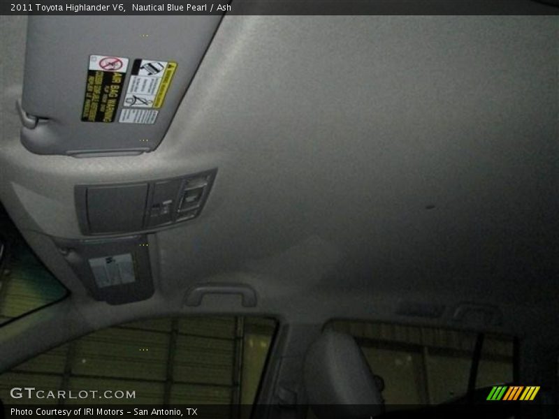 Nautical Blue Pearl / Ash 2011 Toyota Highlander V6