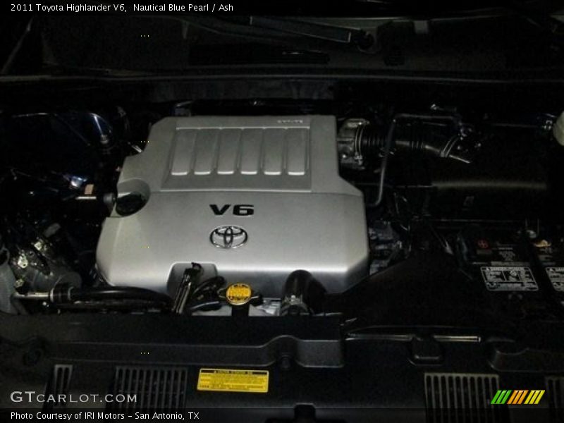 Nautical Blue Pearl / Ash 2011 Toyota Highlander V6