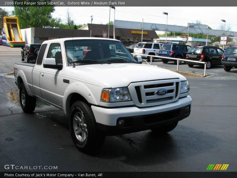 Oxford White / Medium Dark Flint 2006 Ford Ranger Sport SuperCab
