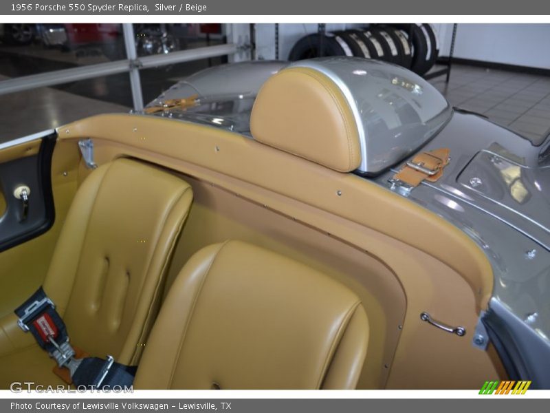 Silver / Beige 1956 Porsche 550 Spyder Replica