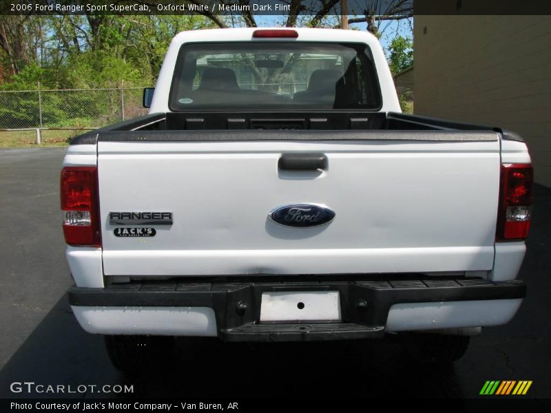 Oxford White / Medium Dark Flint 2006 Ford Ranger Sport SuperCab