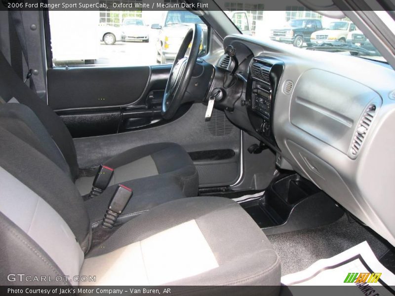 Oxford White / Medium Dark Flint 2006 Ford Ranger Sport SuperCab