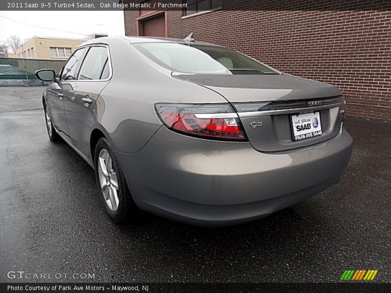 Oak Beige Metallic / Parchment 2011 Saab 9-5 Turbo4 Sedan