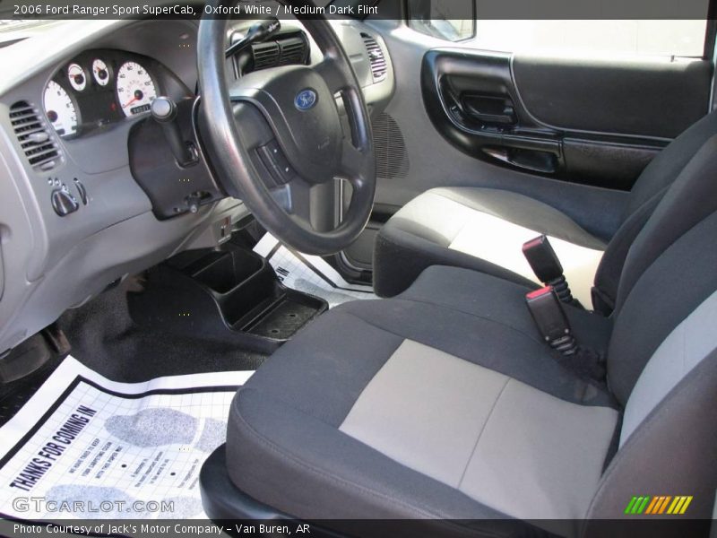 Oxford White / Medium Dark Flint 2006 Ford Ranger Sport SuperCab