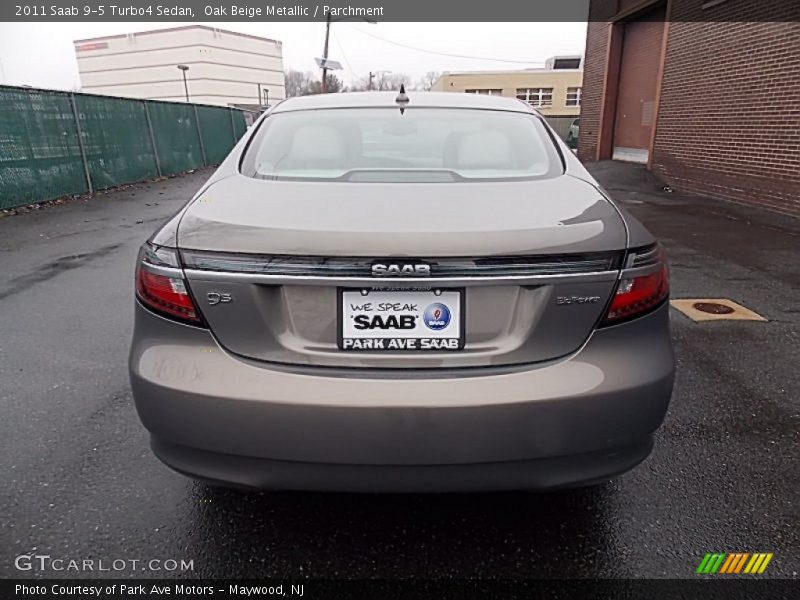 Oak Beige Metallic / Parchment 2011 Saab 9-5 Turbo4 Sedan