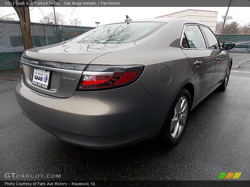 Oak Beige Metallic / Parchment 2011 Saab 9-5 Turbo4 Sedan