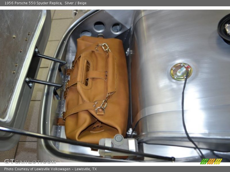 Silver / Beige 1956 Porsche 550 Spyder Replica