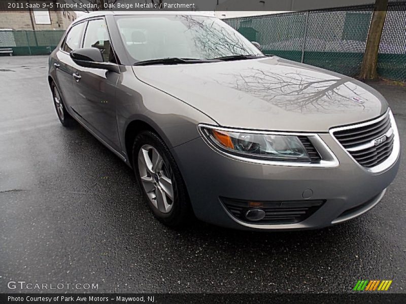 Oak Beige Metallic / Parchment 2011 Saab 9-5 Turbo4 Sedan