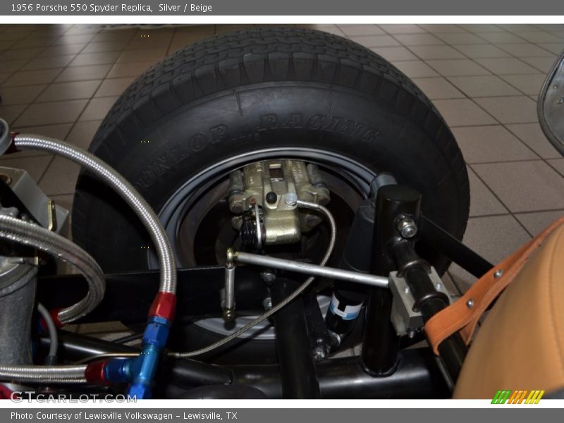 Silver / Beige 1956 Porsche 550 Spyder Replica