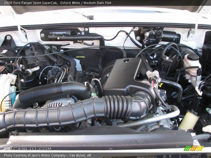 Oxford White / Medium Dark Flint 2006 Ford Ranger Sport SuperCab