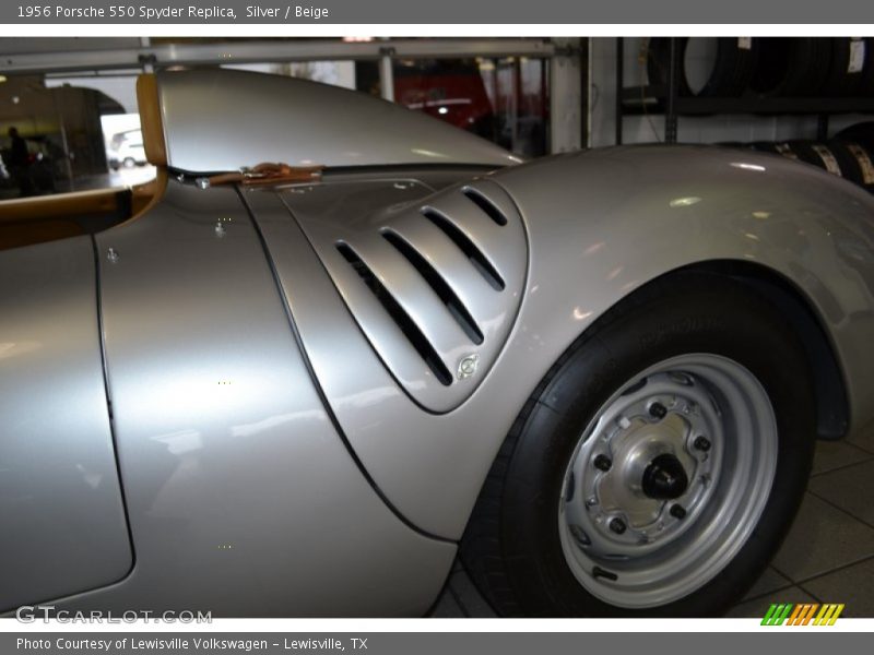 Silver / Beige 1956 Porsche 550 Spyder Replica