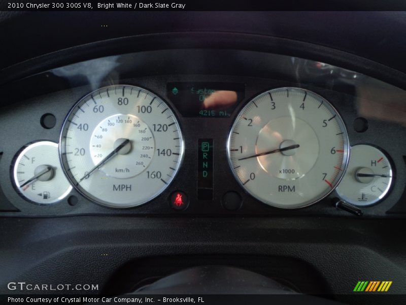  2010 300 300S V8 300S V8 Gauges