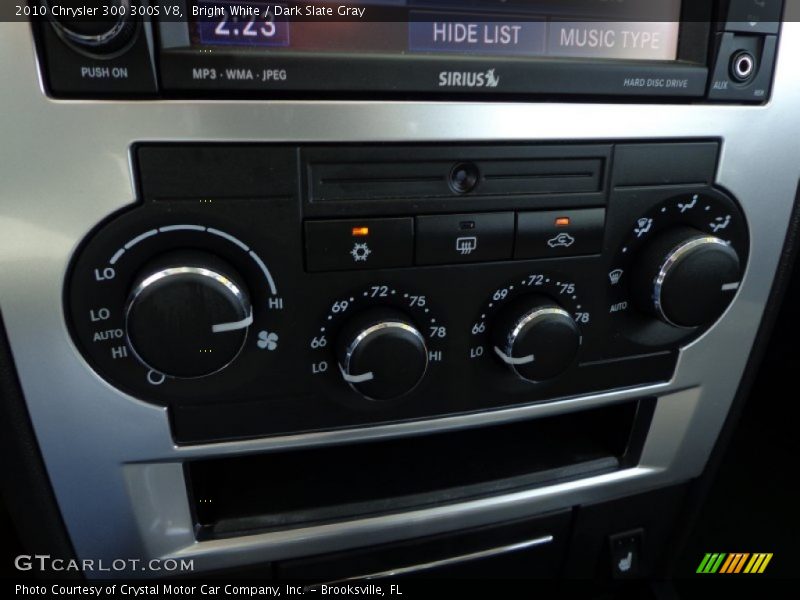 Controls of 2010 300 300S V8