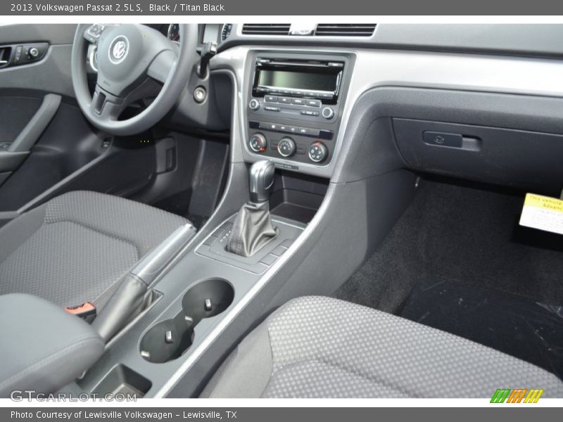 Black / Titan Black 2013 Volkswagen Passat 2.5L S